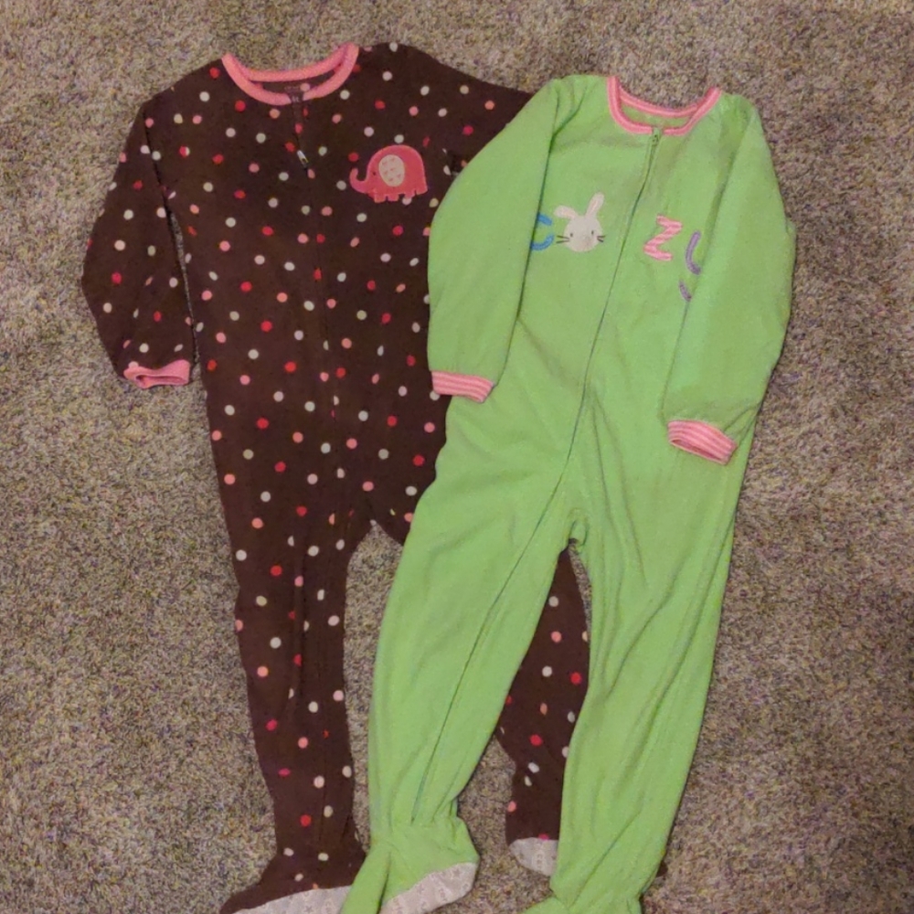 Carter's Girls footed pj